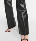 Dodo Bar Or Lidra high-rise straight leather pants