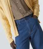 Auralee Belted straight jeans