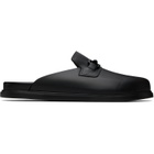 Ferragamo Black Santiago Loafers