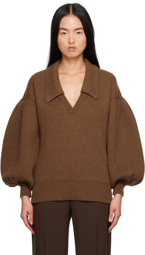 Photo: Kika Vargas Brown Greta Sweater