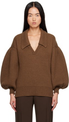 Kika Vargas Brown Greta Sweater