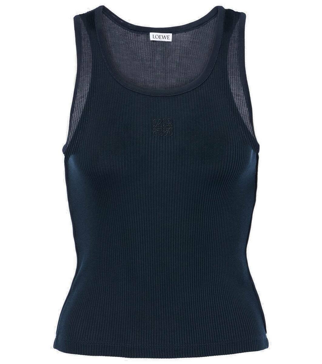【LOEWE】イブニング トップス☆SALE中 Loewe Paula's Ibiza logo sequined tank top Loewe