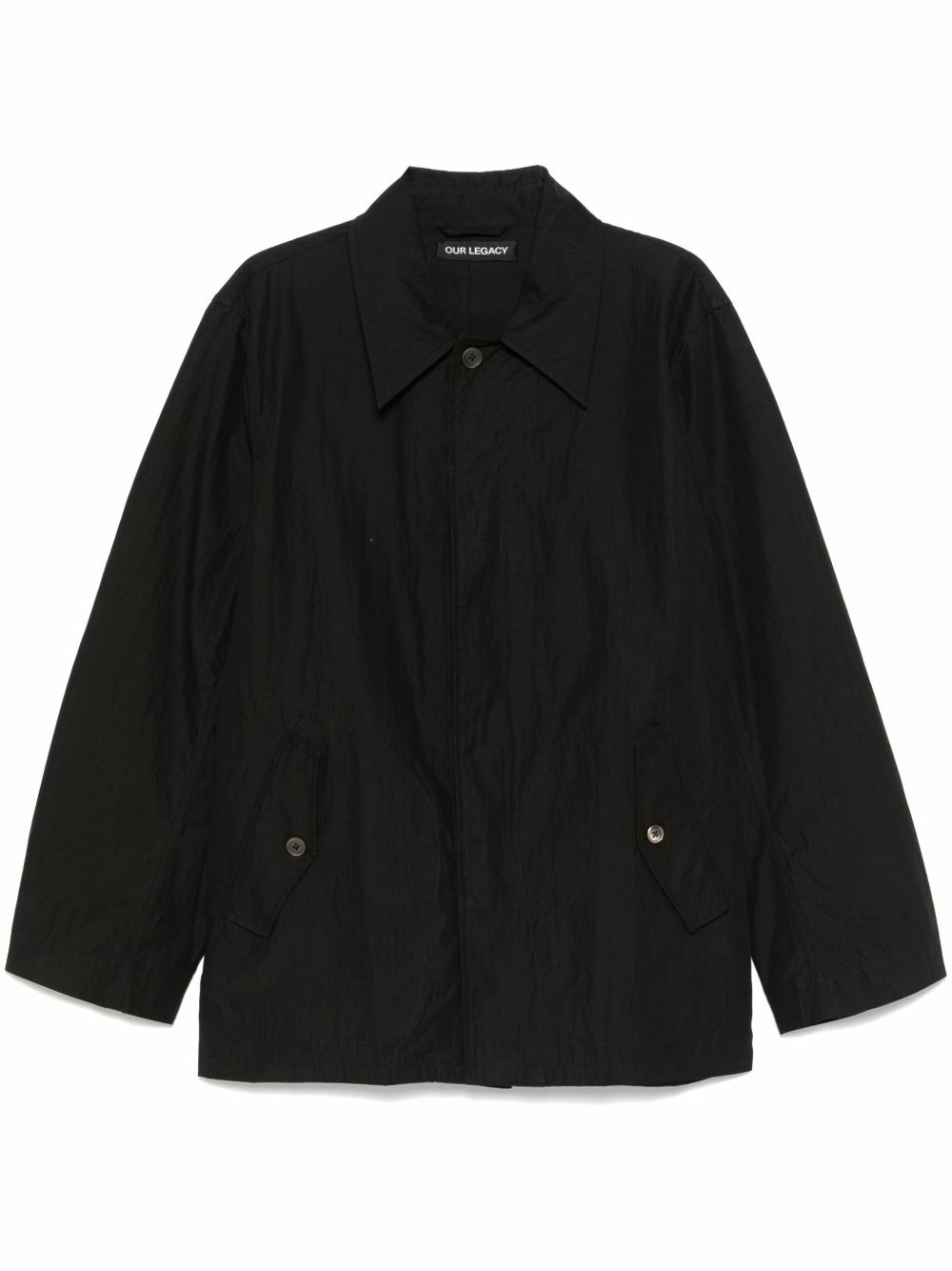 Our Legacy Men's Cord Archive Box Jacket in Black Our Legacy