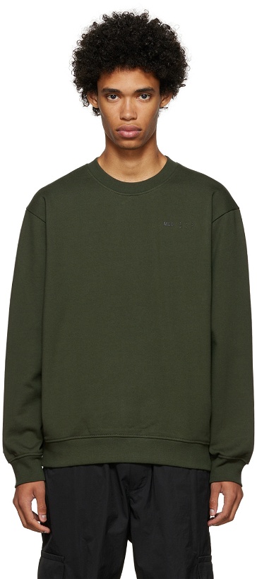 Photo: MCQ Green Cotton Sweatshirt