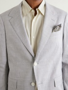 Mr P. - Wool and Linen-Blend Suit Jacket - Gray