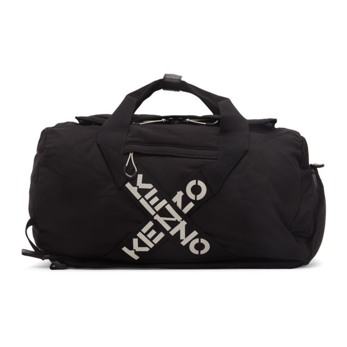 Photo: Kenzo Black Sport Big X Duffle Bag