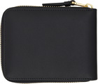 Dime Black Cursive Zip Wallet