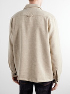 Portuguese Flannel - Wool-Tweed Overshirt - Neutrals