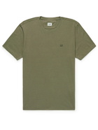 C.P. Company - Logo-Print Cotton-Jersey T-Shirt - Green