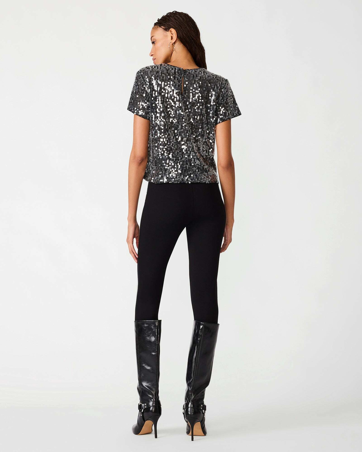 Steve Madden Tiffanee Top in Black