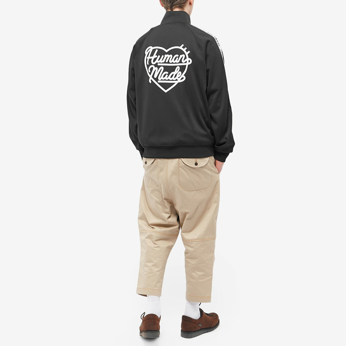 Human Made Men's Track Jacket in Black