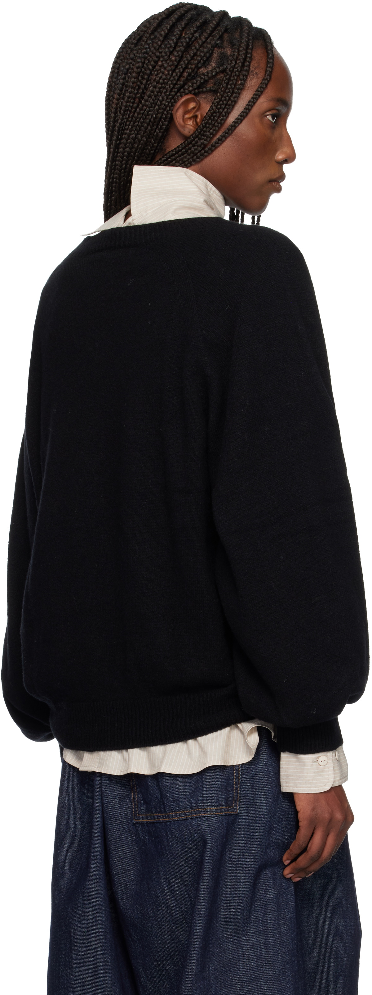 Baserange Black Soar Sweater