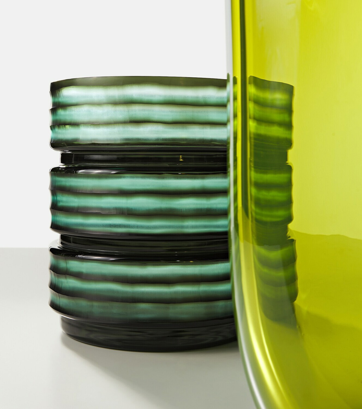 Polspotten Layer Large glass vase