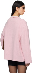 Nanushka Pink Laran Cardigan