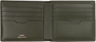 AMIRI Khaki 'MA' Quad Leather Bifold Wallet