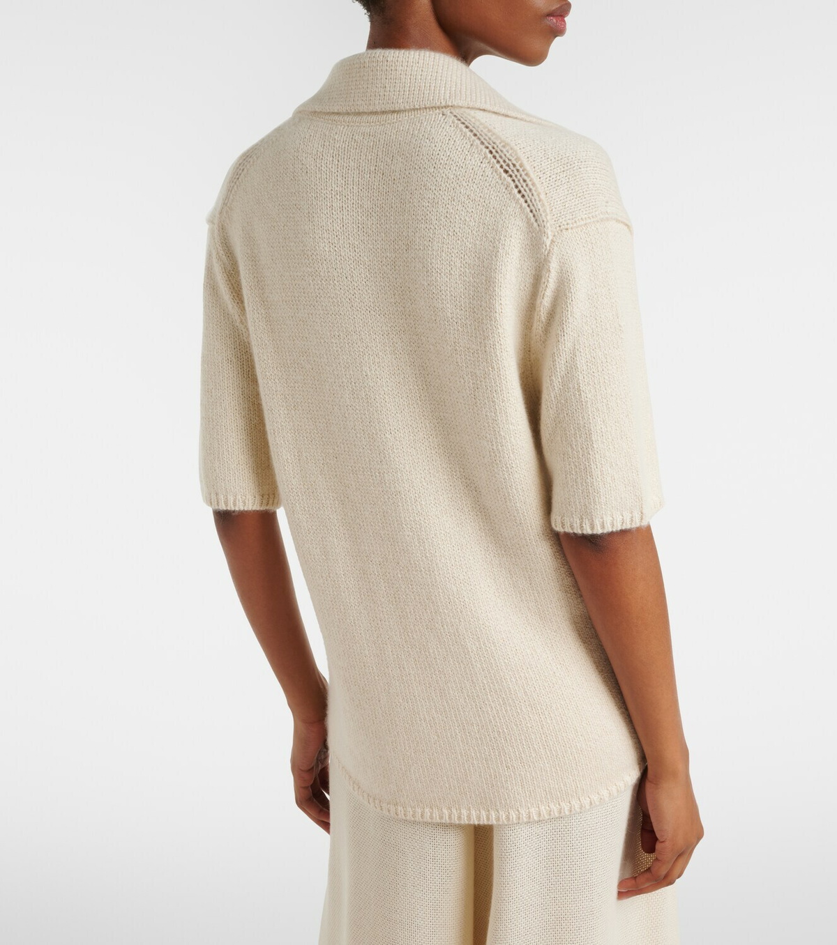 Gabriela Hearst Sohan cashmere polo shirt