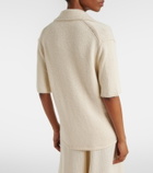 Gabriela Hearst Sohan cashmere polo shirt