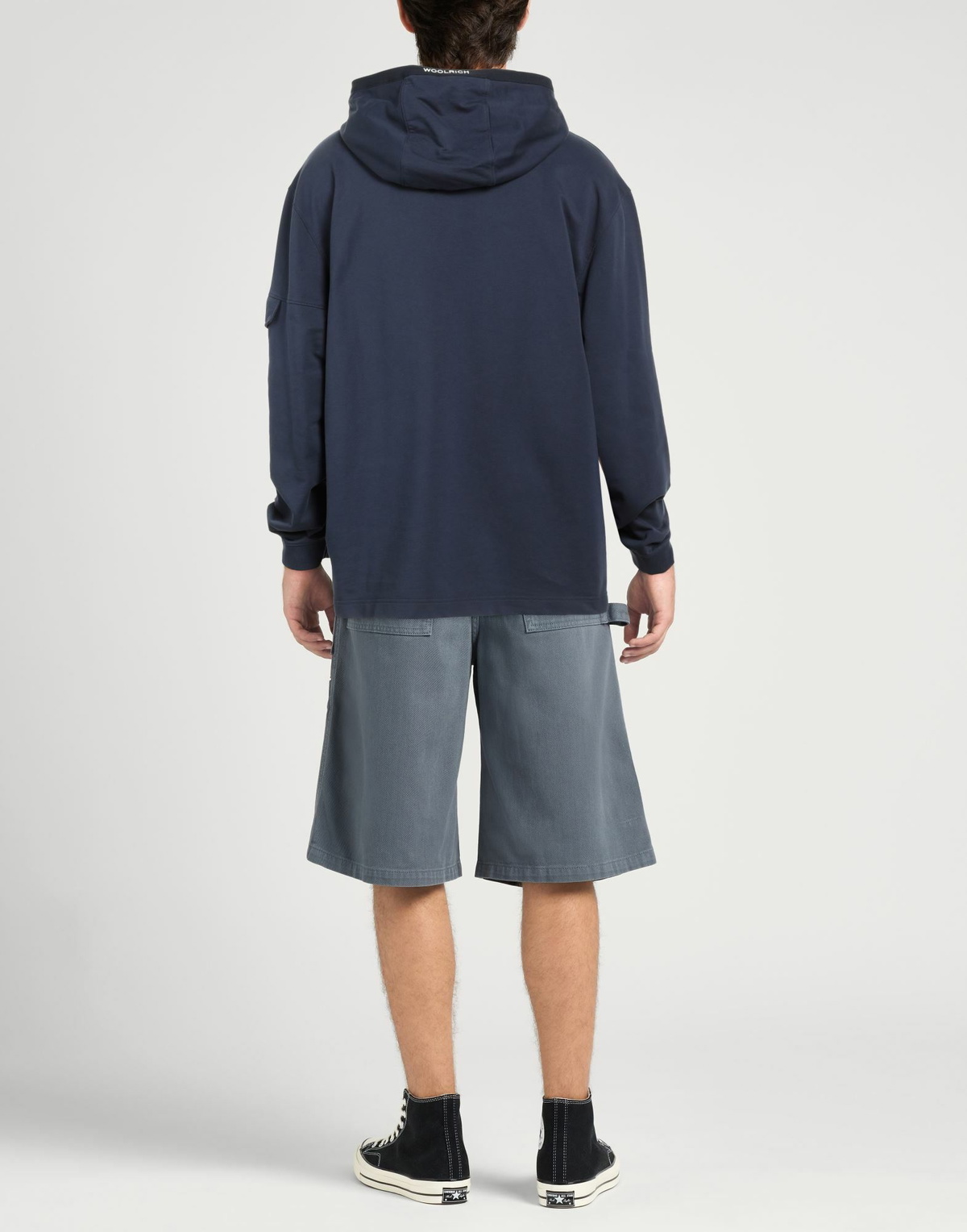 Woolrich Mens Sweatshirt in Navy