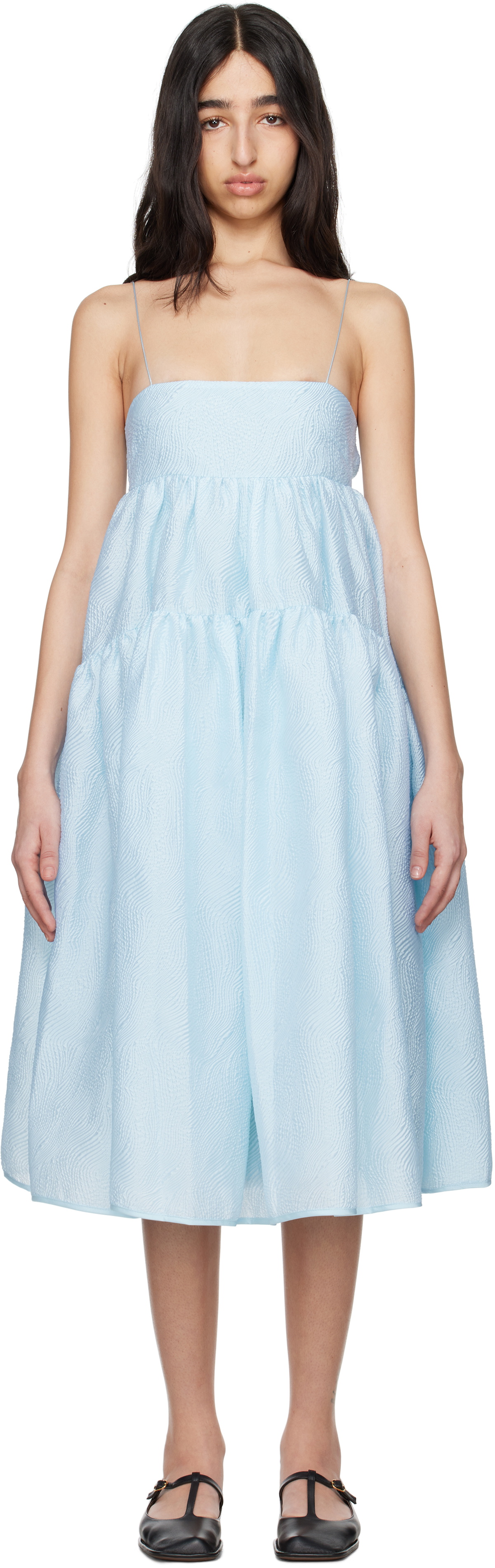Cecilie Bahnsen Blue Beth Dress Cecilie Bahnsen Cecilie Bahnsen Blue Beth Dress Cecilie Bahnsen