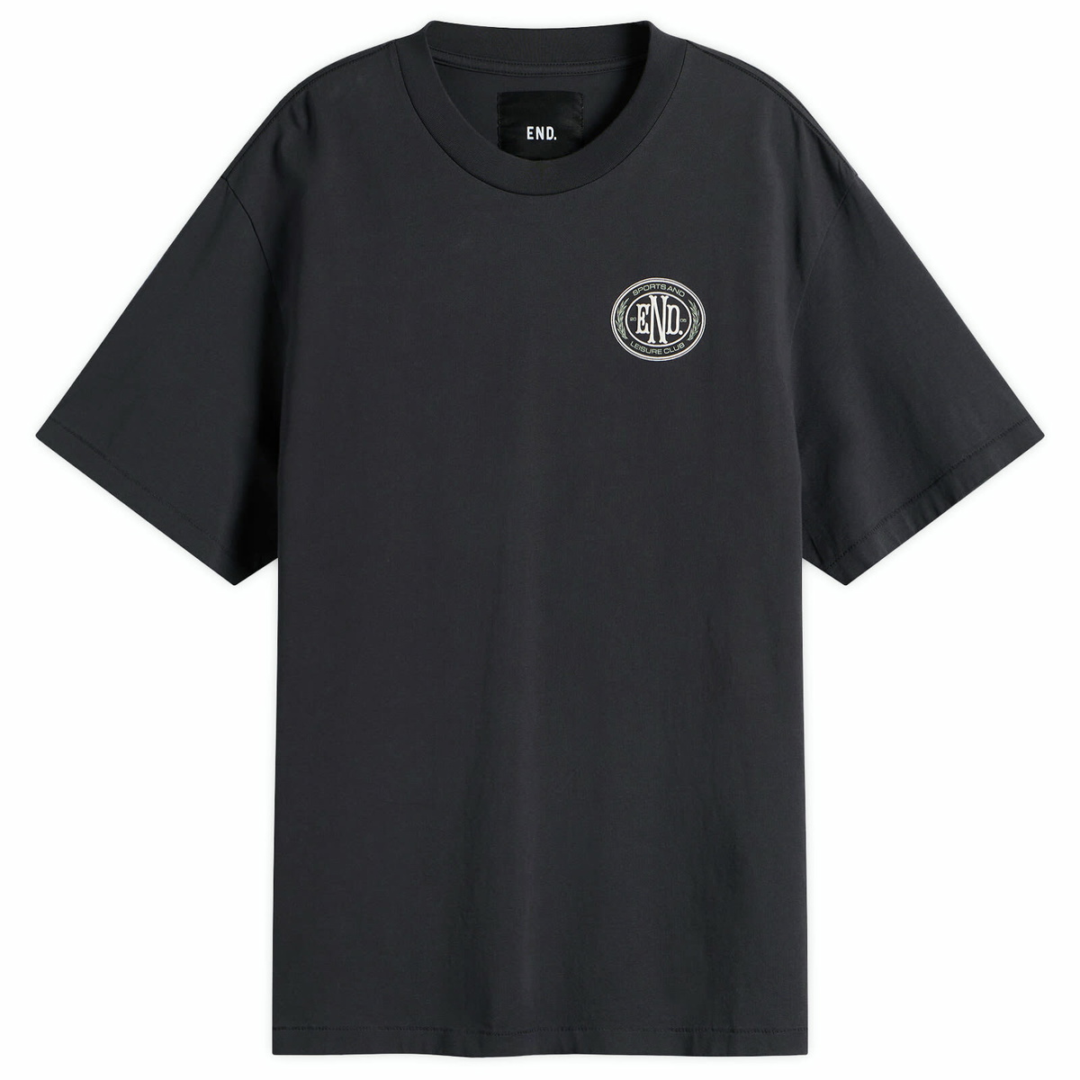 END. Leisure T-Shirt in Cinder Black