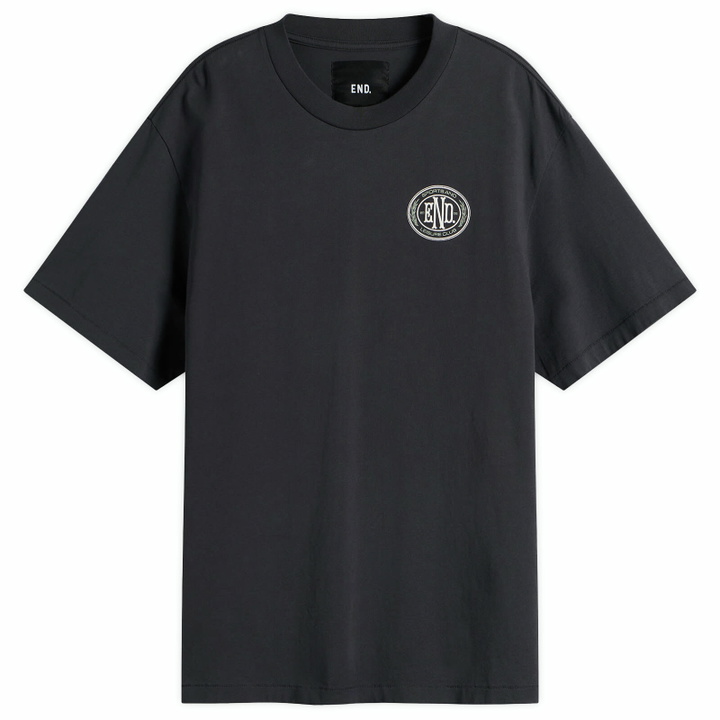 Photo: END. Leisure T-Shirt in Cinder Black