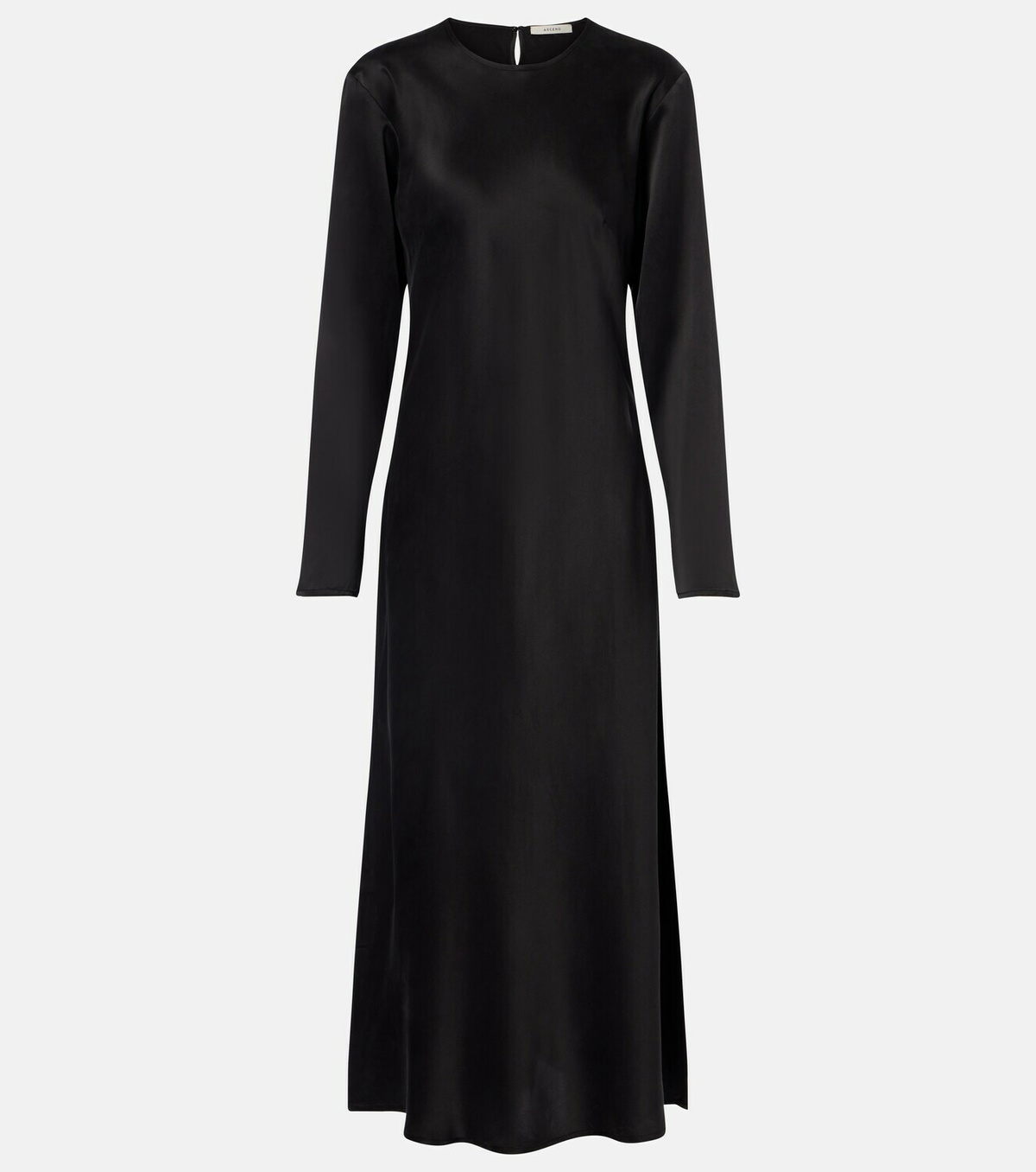 Asceno Salina silk charmeuse maxi dress