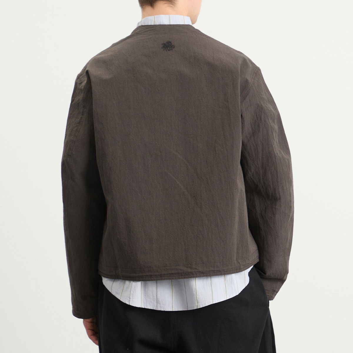 Ranra Men's Ascender Tailored Jacket in Black Coffee