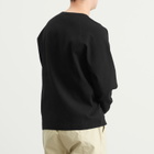 Purple Mountain Observatory Men's Waffle LS Pocket T-Shirt in Black