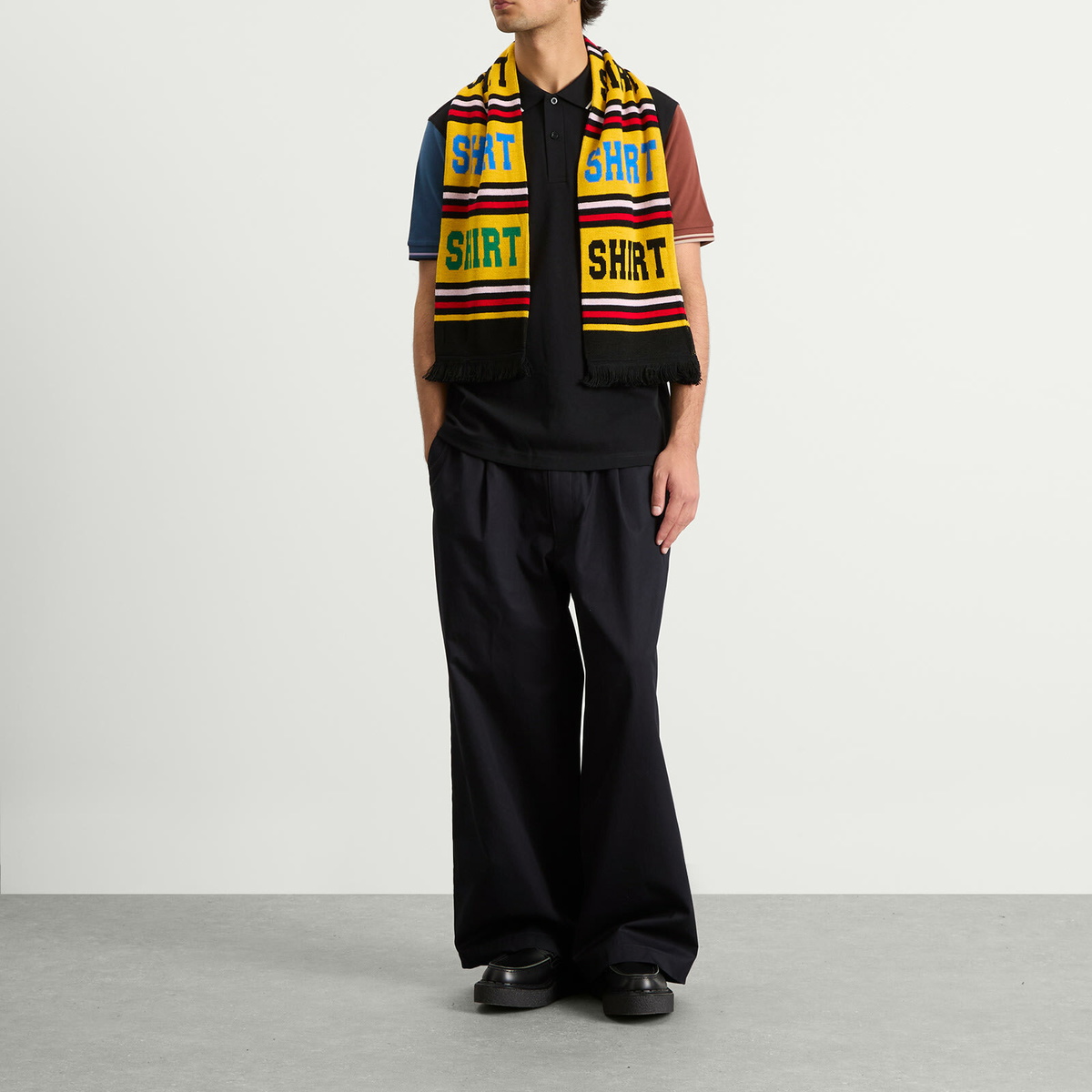 Comme des Garçons SHIRT Men's Scarf in Multi 