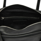 MARGESHERWOOD Women's Soft Boston EW Bag in Black Pull-Up 