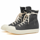 Rick Owens DRKSHDW Men's High Sneaks Sneakers in Dust/Pearl/Milk