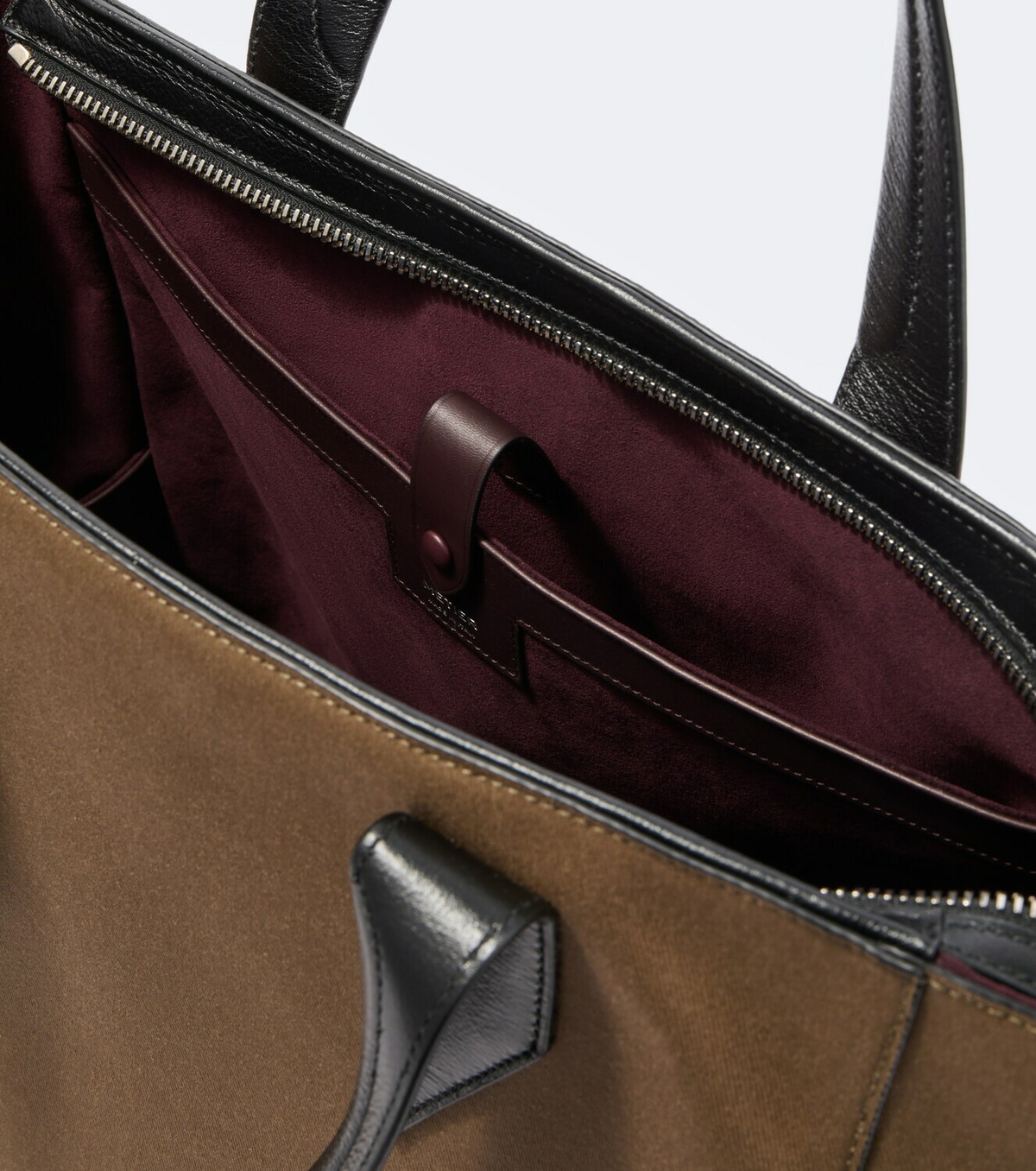 Métier Passerby North-South canvas tote bag