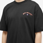 Off-White Men's Star Arrow Skate T-Shirt in Black/White