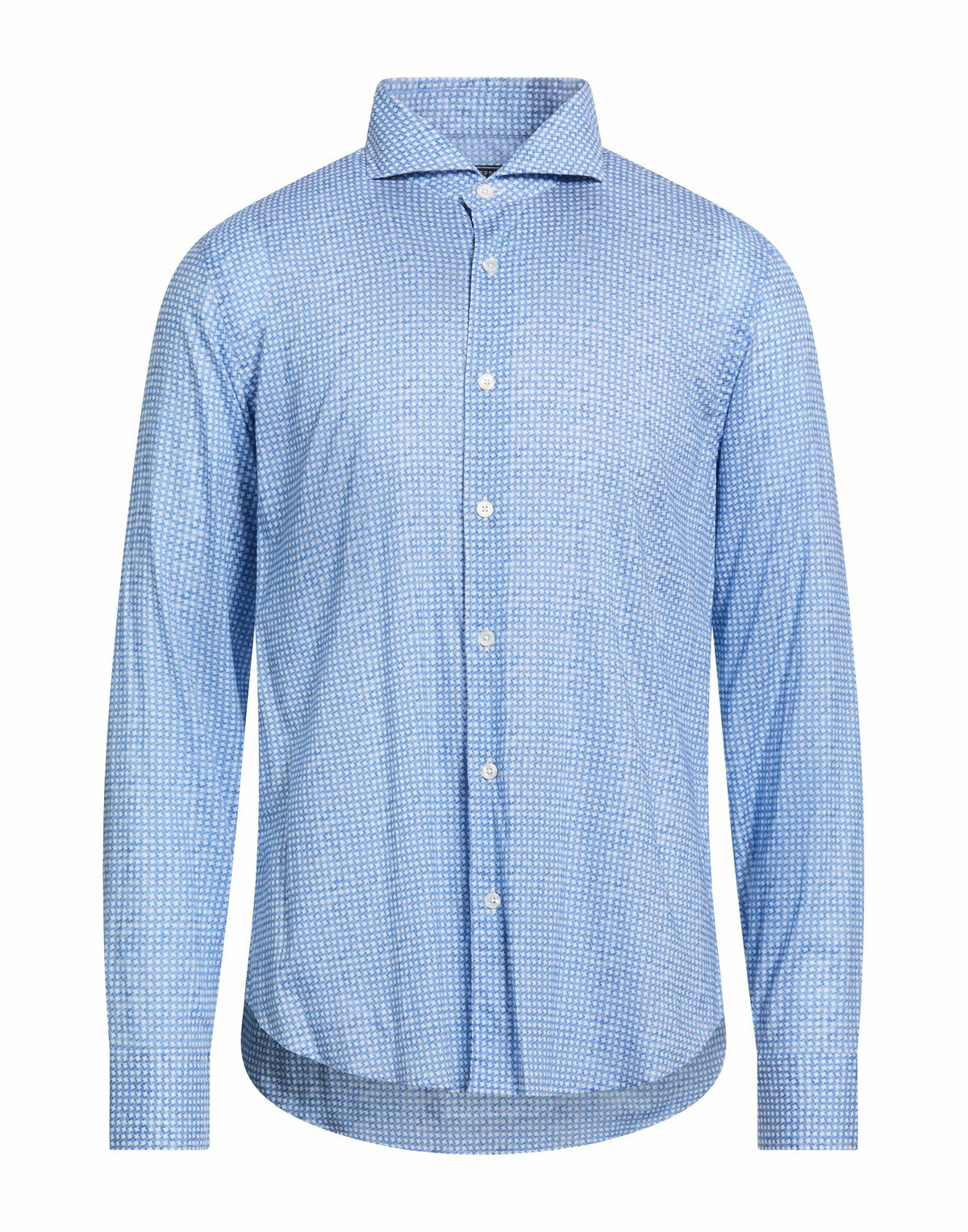Fedeli Mens Shirt in Blue