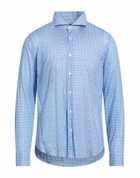 Fedeli Mens Shirt in Blue