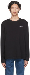 Levi's Black Embroidered Long Sleeve T-Shirt