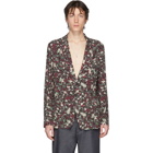 Dries Van Noten Multicolor Boxing Blazer