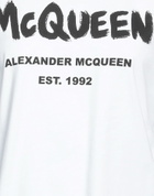 Mcqueen Womens T-shirt in Off white
