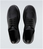 Alexander McQueen - Hybrid chunky-sole leather brogues