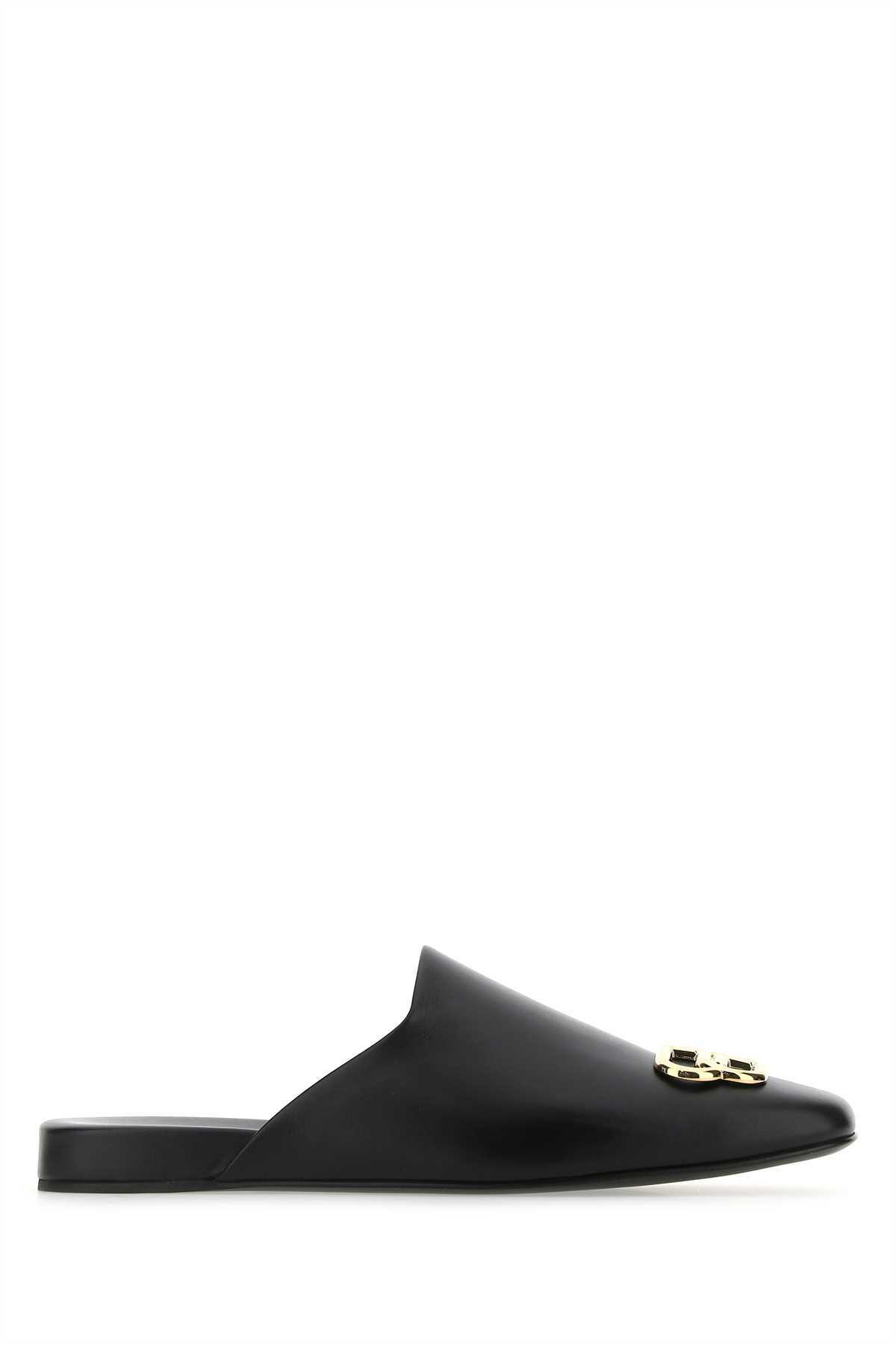 Balenciaga Black Croc Mallorca Sandals Balenciaga