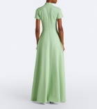 Emilia Wickstead Malinda wool crêpe gown