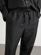 CDLP - Straight-Leg Lyocell Pyjama Trousers - Black