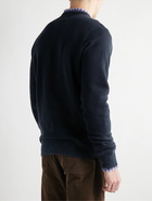 Sid Mashburn - Cotton-Jersey Sweatshirt - Blue