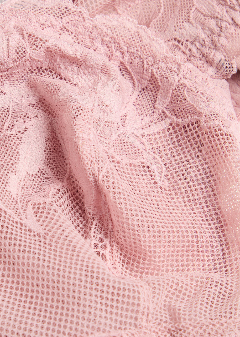 Wacoal Vivid Attraction Lace Bralette Light Pink