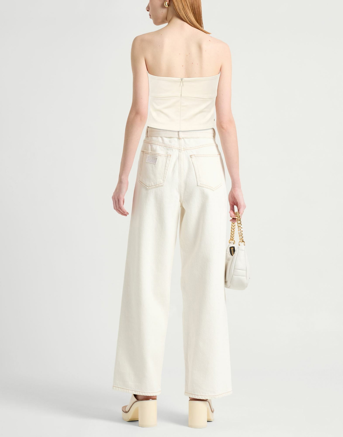 Jijil Womens Top Cream