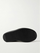 Rick Owens - Mega Geobasket Leather High-Top Sneakers - Black