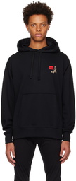 Hugo Black Graphic Hoodie