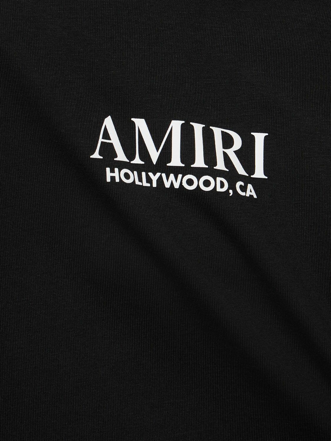 AMIRI Bones Stacked Cotton Long Sleeve T-shirt Amiri