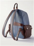 Brunello Cucinelli - Leather-Trimmed Nylon Backpack