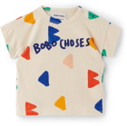 Bobo Choses Baby Off-White Logo T-Shirt